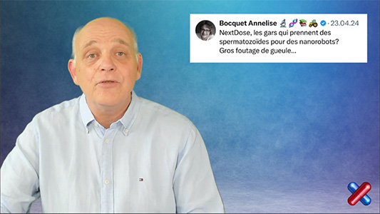 Jean-Dominique Michel reprend les allégations d'Annelise Bocquet sur les spermatozoïdes - 22.06.2024