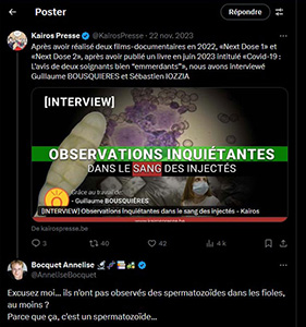 Annelise Bocquet - Spermatozoide - 23.11.2023